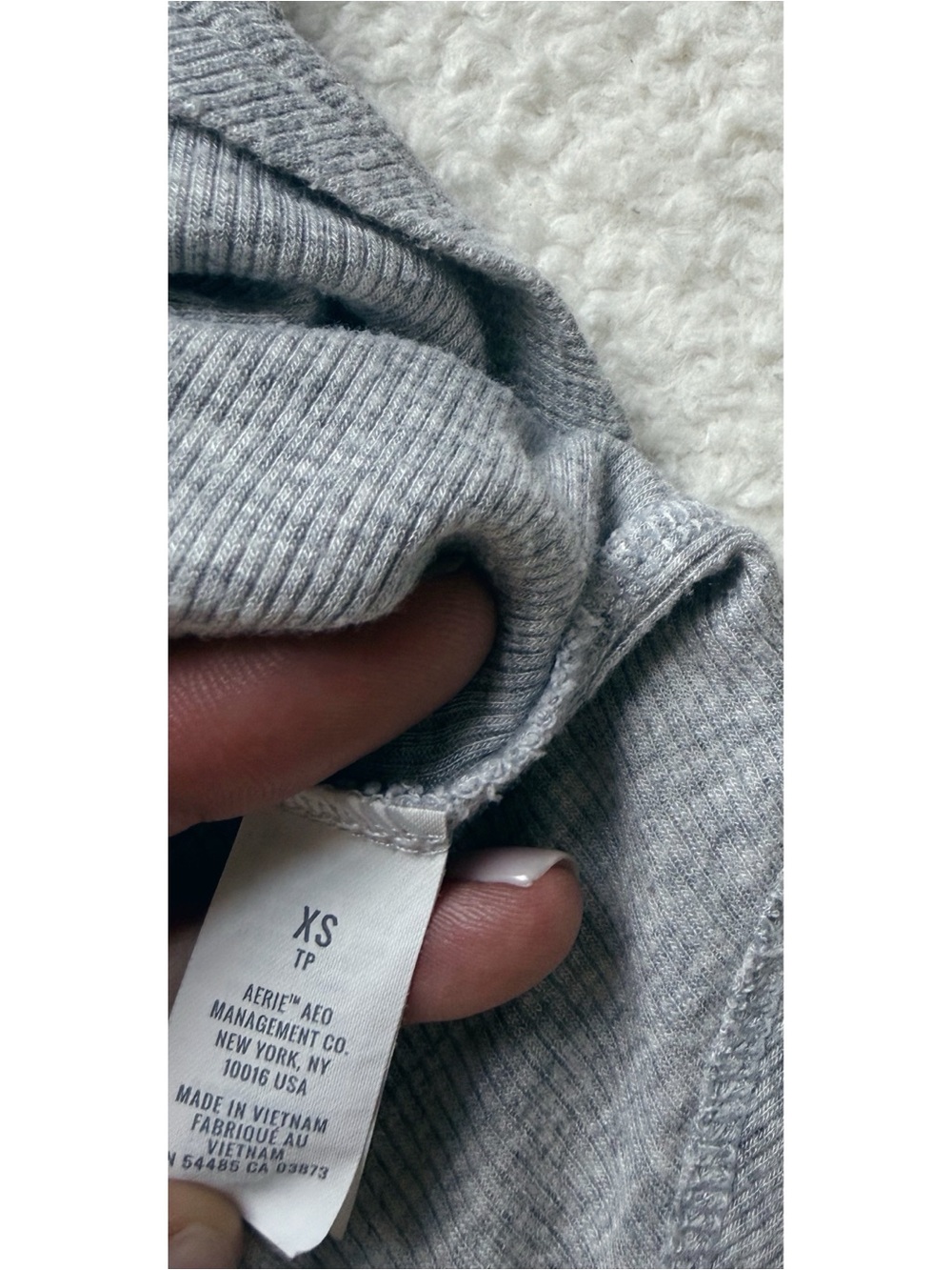 aerie | Henley Long Sleeve T Shirt - Picture 5 of 8